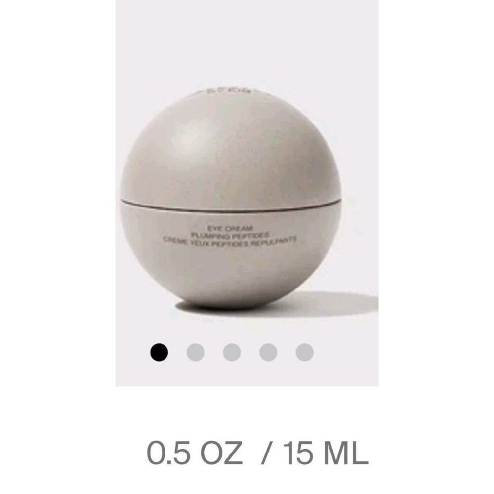 NEW SKKN by Kim EYE Cream PLUMPING PEPTIDES, 0.5 Fl Oz Full Size Skincare